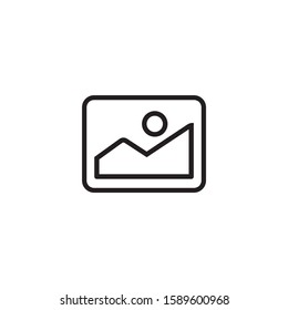 Gallery icon symbol vector illustration