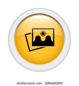 gallery icon vector, gallery button  icon isolated with white background, smartphone features, suitable used for smartphone, photo, image, videos, pictures, and etc