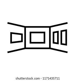 gallery icon, Vector illustration