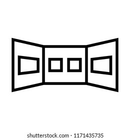 gallery icon, Vector illustration