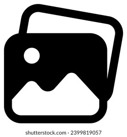 gallery icon vector illustration asset element