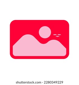 Icono de galería. Ilustración aislada del vector