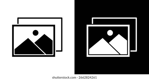 Ícone de galeria Gráficos escalonáveis por vetor