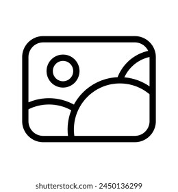 Gallery Icon Vector Symbol Design Illustration