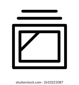 Gallery Icon Vector Symbol Design Illustration