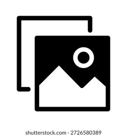 Gallery Icon Vector Symbol Design Illustration
