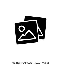 Gallery icon web design in vector