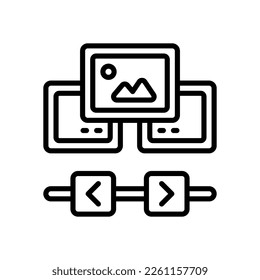 gallery icon for your website, mobile, presentation, and logo design.