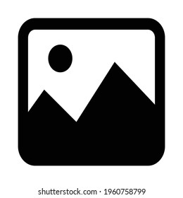 gallery photo icon design vector
