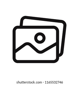 Gallery vector icon