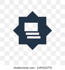 Gallery vector icon isolated on transparent background, Gallery transparency concept can be used web and mobile