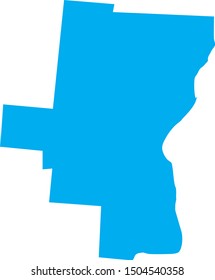 Gallia county map in ohio state
