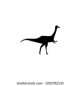Gallimimis icon. Elements of dinosaur icon. 