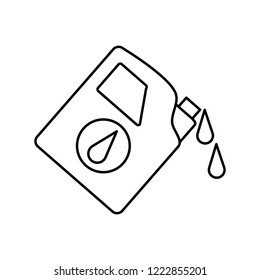 gallon of gasoline icon