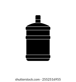 Gallon icon flat style isolated. Vector