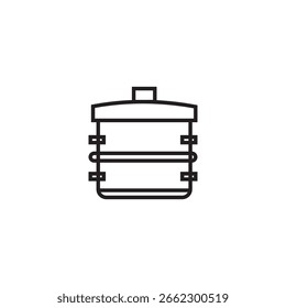 Diseño de elemento de ilustración de icono de galón