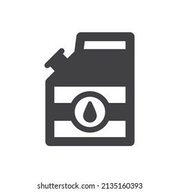 símbolo de signo de icono de galón vector 