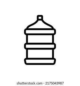 gallon icon vector illustration logo template for many purpose. Isolated on white background.
