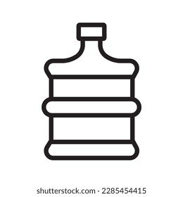 gallon icon vector illustration logo design