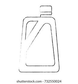 gallon plastic isolated icon