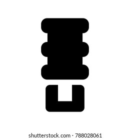 Gallon vector line icon, logo , symbol , mobile app , sign, illustration on background