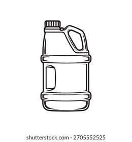 "Gallon Water Storage Container Icon"