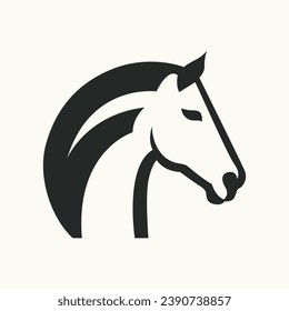 Gallop into elegance with our vector horse icon logo. A symbol of strength and grace, perfect for adding a touch of majestic flair to your brand.