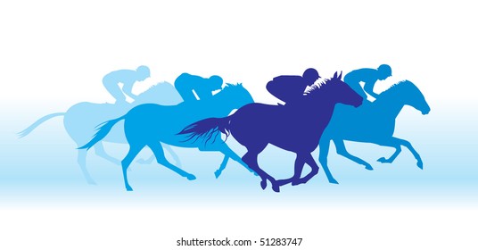 Gallop on horses