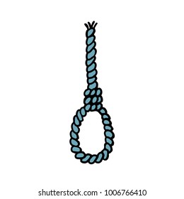 gallows doodle icon
