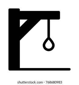  gallows glyph icon