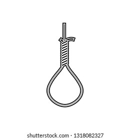gallows  icon. Glyph, flat icon for website design and development, app development