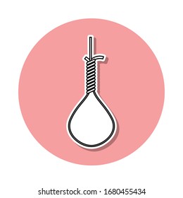 Galeere-Aufkleber-Symbol. Einfache dünne Linie, Vektorillustration von Death-Symbolen für ui und ux, Website oder mobile Applikationen