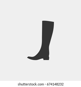 Galoshes  icon illustration isolated vector sign symbol