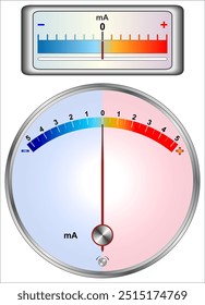 Un galvanómetro es un instrumento eléctrico básico que detecta o mide corrientes o voltajes Pequeños mediante el uso de una bobina móvil en un campo magnético.