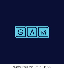GAM Creative logo And Icon Design