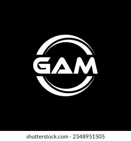 GAM Logo Design, Inspiration for a Unique Identity. Modern Elegance and Creative Design. Watermark Your Success with the Striking this Logo.