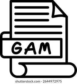 GAM saved game file data extension