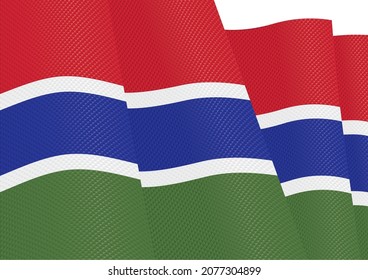textura de gradiente de inclinación giratoria de la bandera gambi
