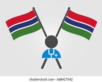 Gambia Emblem Doctor