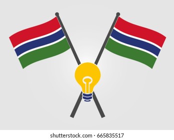 Gambia Emblem Lack Of Idea