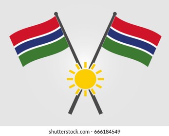Gambia Emblem Sun