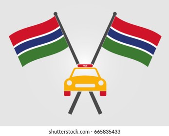 Gambia Emblem Taxi