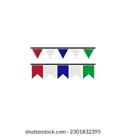 Gambia flags icon set, Gambia independence day icon set vector sign symbol