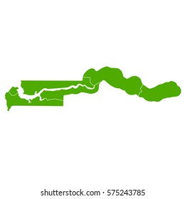 gambia green map