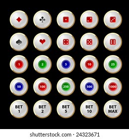 Gamble buttons