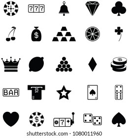 gamble icon set