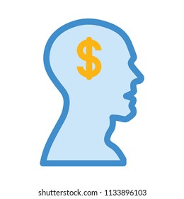 gambler head dollar 