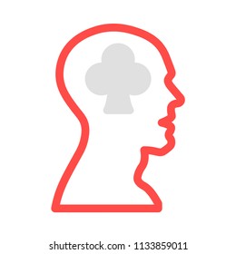 gambler man head 
