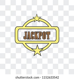 Gambler vector icon isolated on transparent background, Gambler logo concept