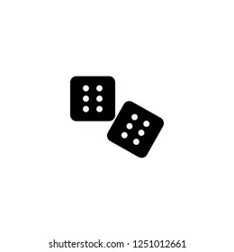 Gambler vector icon. Gambler sign on white background. Gambler icon for web and app